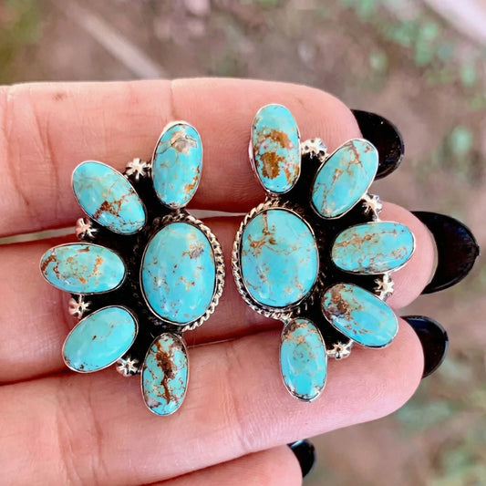 Oval Drop Earring